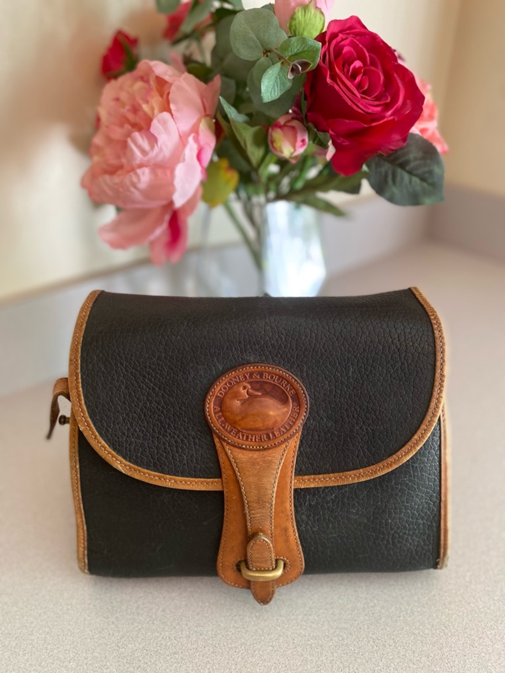 Dooney & Bourke Vintage All-Weather Leather Essex Shoulder Bag